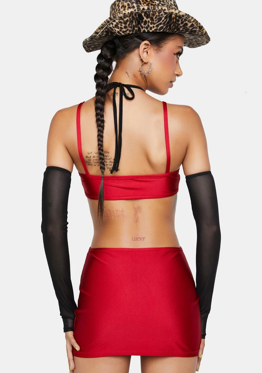 X_Crestone Guilty As Charged Mini Dress - Image 4