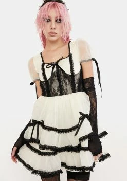 Current Mood Grand Theatrics Babydoll Dress