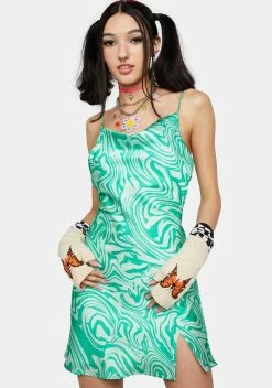 X_Cotton Candy Great Taste Slip Dress