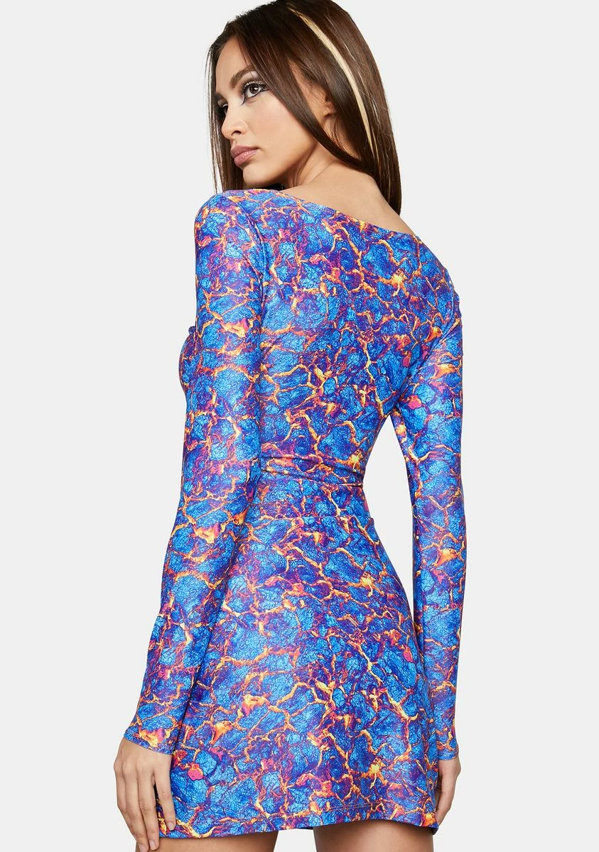 Ivy Berlin Lava Girl Cut-Out Dress - Image 4