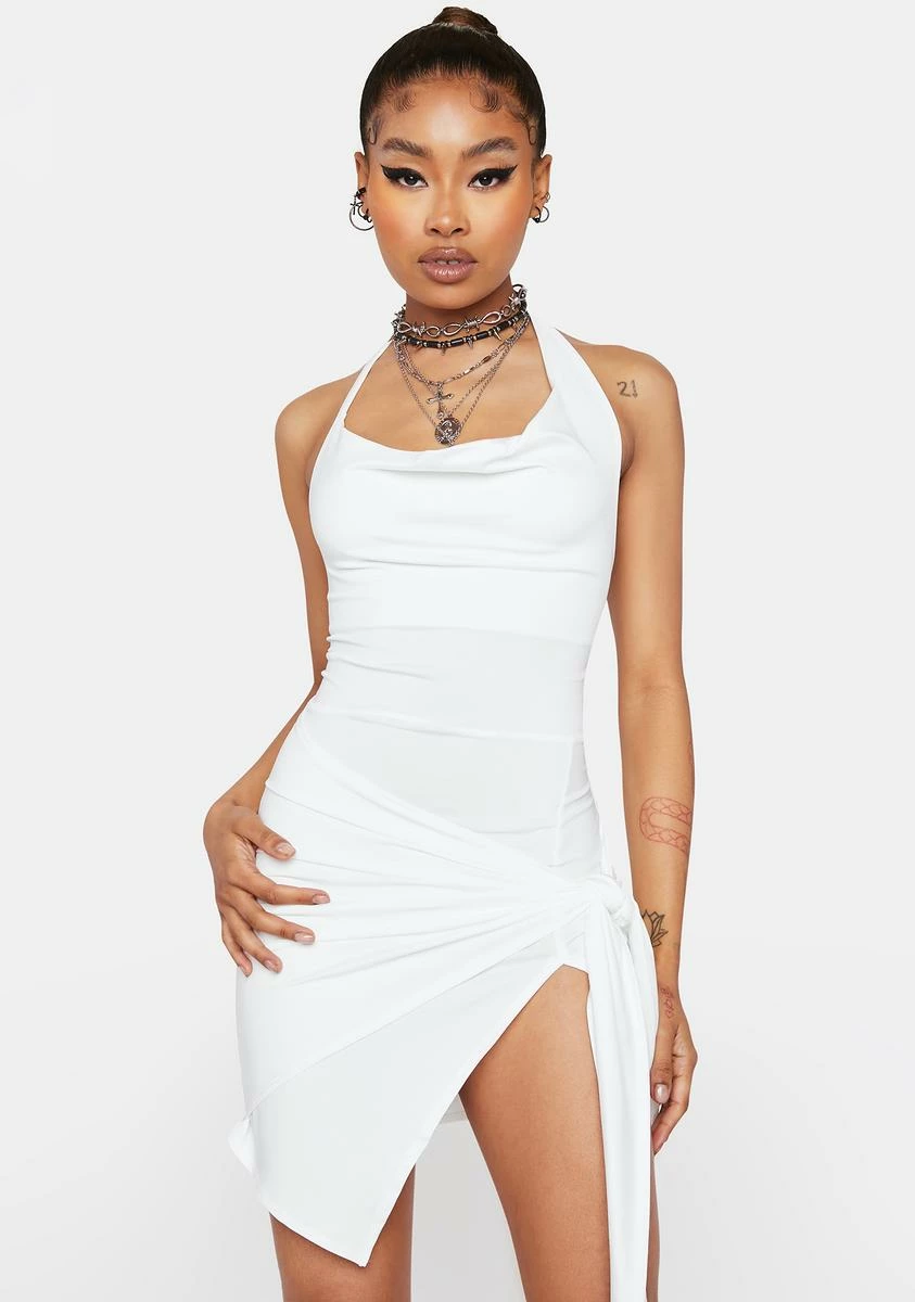 X_ Half Heart Purely Bitter Exes Mini Dress