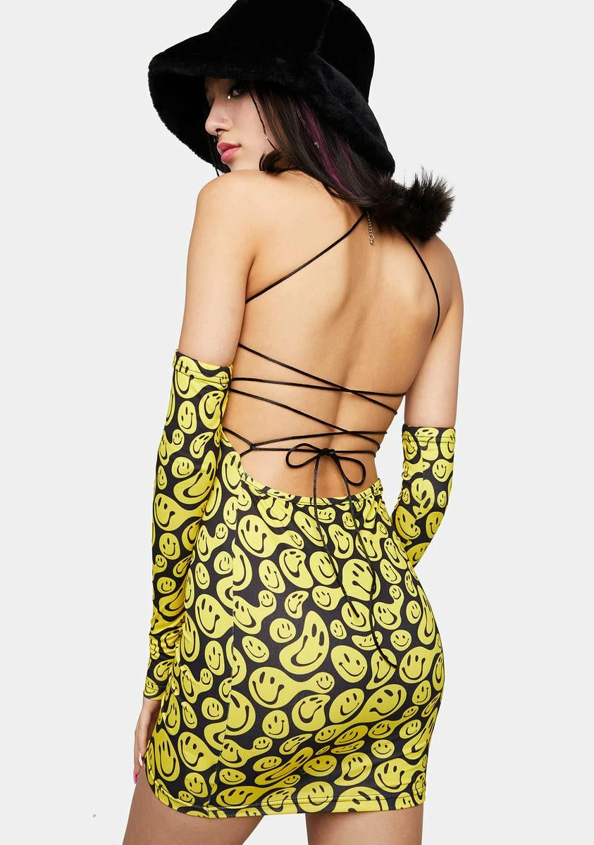X_Wink Gal Slap Happy Mini Dress - Image 4