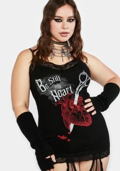Se7en Deadly Plus Be Still My Heart Cami Mini Dress