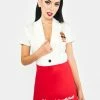 Trickz N' Treatz At Your Service Waitress Costume