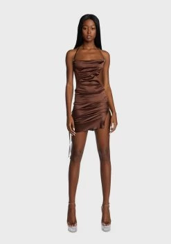 X_New Pink Sienna Center Of Attention Mini Dress