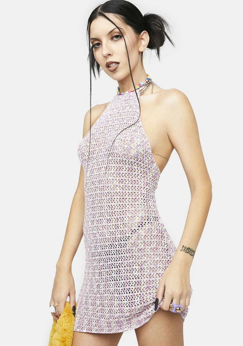 X_TIC TOC No Goodbyes Halter Dress - Image 2