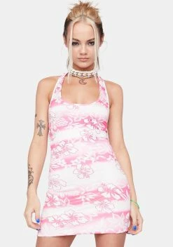 X_ Half Heart Look At The View Halter Dress