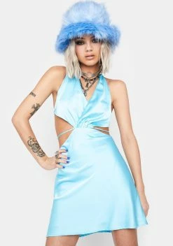 X_Cotton Candy Lips Are Sealed Mini Dress