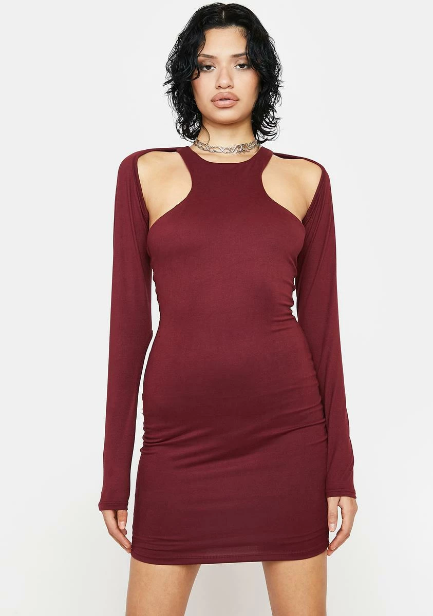 X_Tresser Get In Charge Long Sleeve Dress