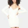 X_Sabora Lucent Supermodel Realness Halter Dress