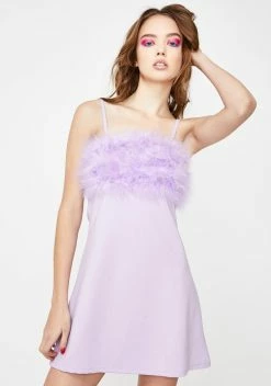 Sugar Thrillz Fairy Flirty N' Thriving Marabou Dress