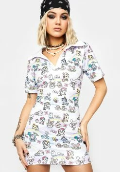 TOKIDOKI Heavenly Polo Mini Dress