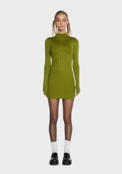 X_Klesis Feelin' Rich Sweater Mini Dress