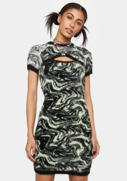 The Ragged Priest Simulation Sweater Dress