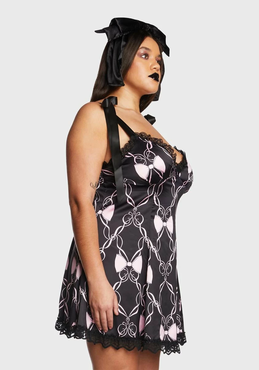 Widow Plus Tightly Wound Mini Dress - Image 3