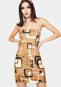 O Mighty Mocha Telly Mini Dress