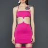 Poster Grl Karma's Kiss Cut-Out Dress