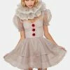 Dolls Kill X WB Horror Killer Clown Babydoll Dress