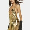 Club Exx Sunlight Deity Sequin Mini Dress