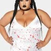 Trickz N' Treatz Plus Scream Queen Slip Dress