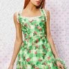 Dolls Kill X Strawberry Shortcake Zing In Spring Mini Dress