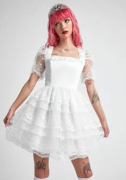 DELiA*s By Dolls Kill Divine Apparition Babydoll Dress