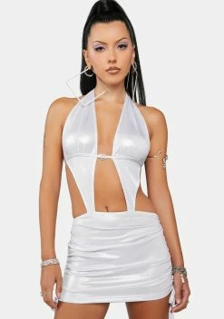 X_New Pink Angel What Can You Offer Mini Dress