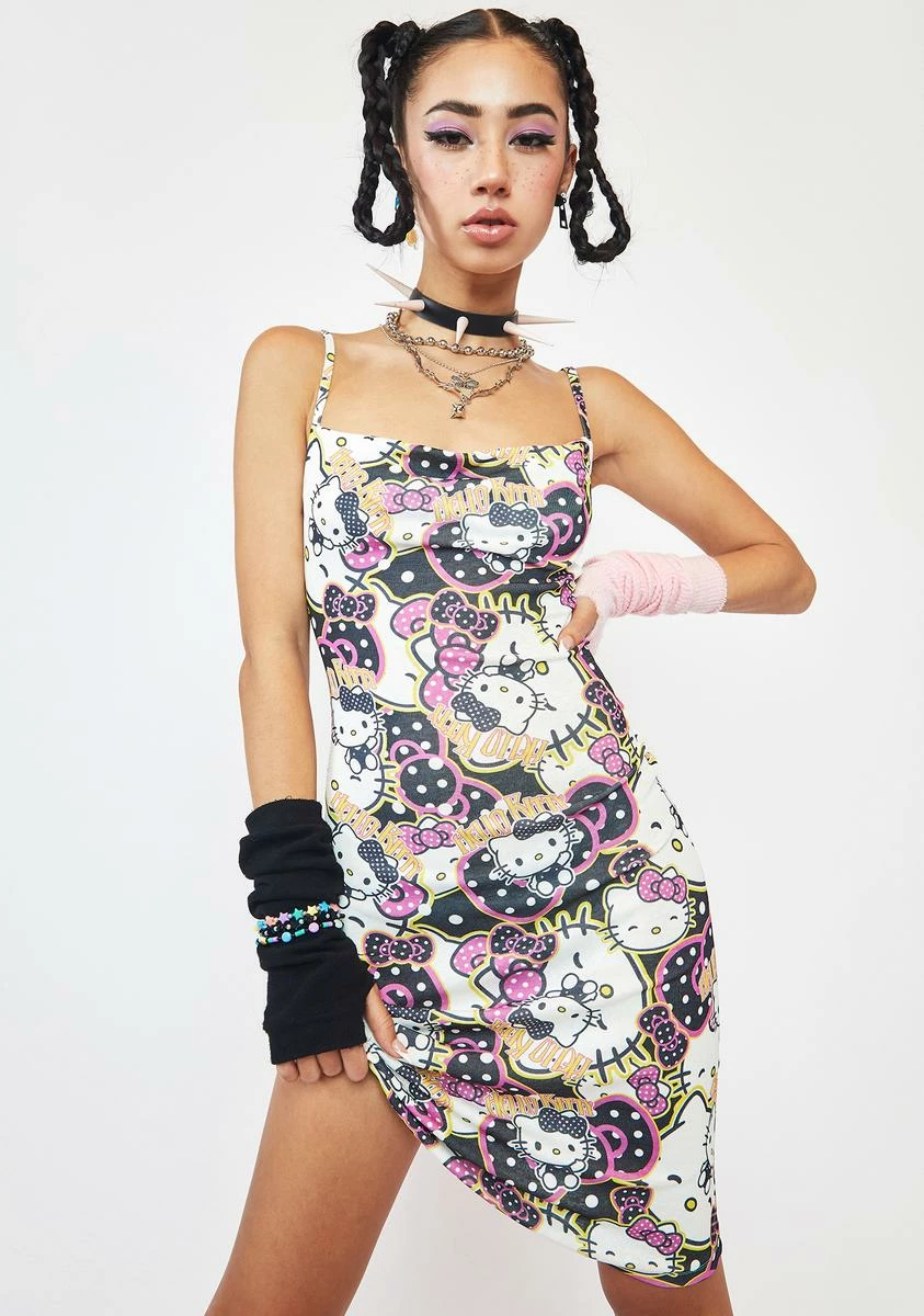 NGOrder Hello Kitty All Over Print Dress