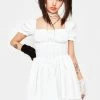 X_ Half Heart Icy Back For More Babydoll Dress