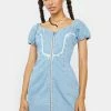 Milk It Badlands Recycled Denim Dress