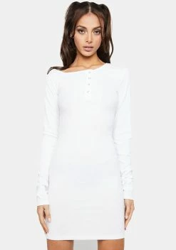 Lioness Gramercy Henley Mini Dress