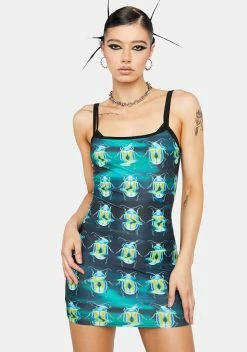 X_Oh Yes Creature Feature Mini Dress