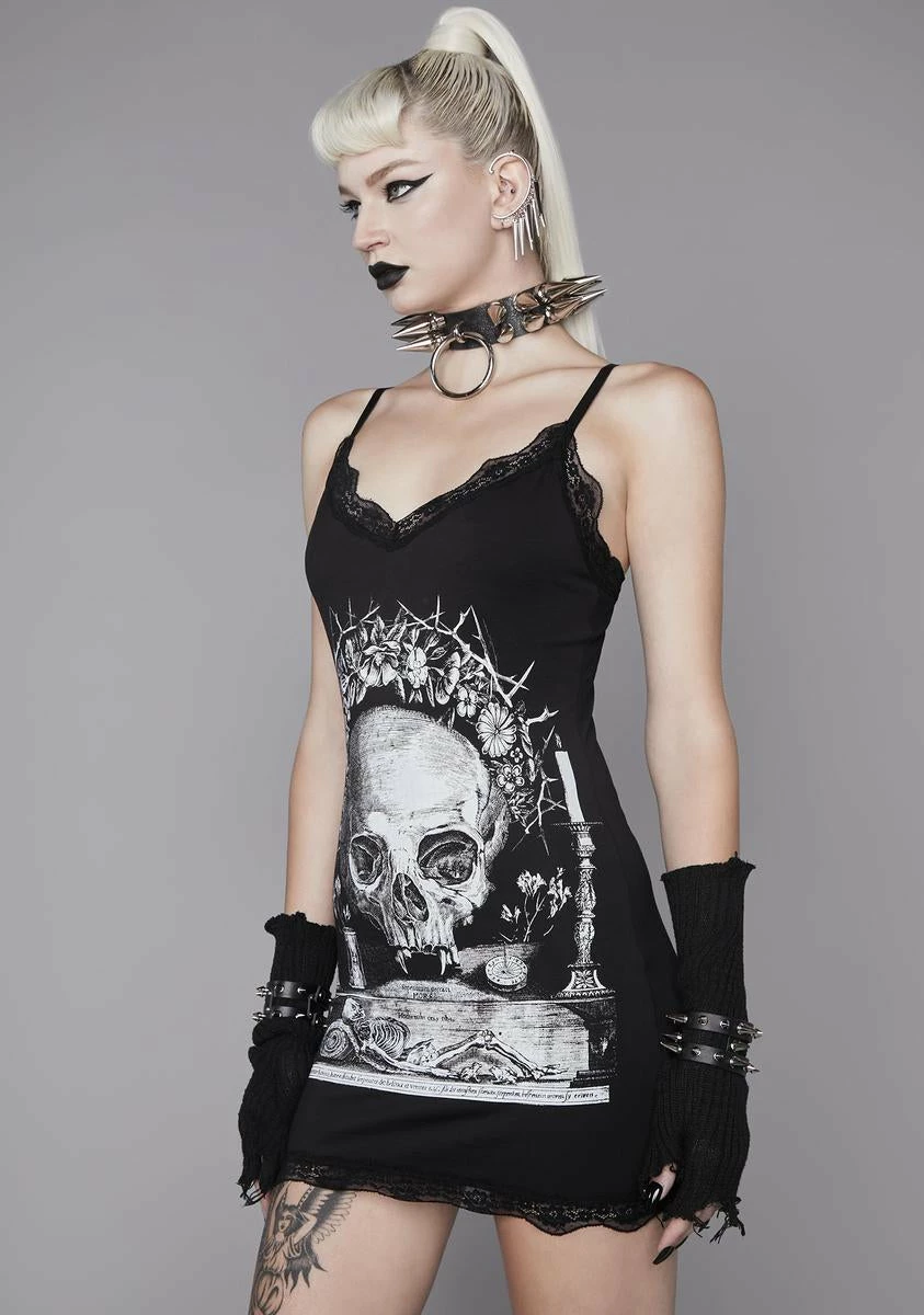 Widow At The Burial Mini Dress - Image 2