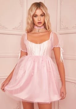 Sugar Thrillz Balcony Romance Babydoll Dress