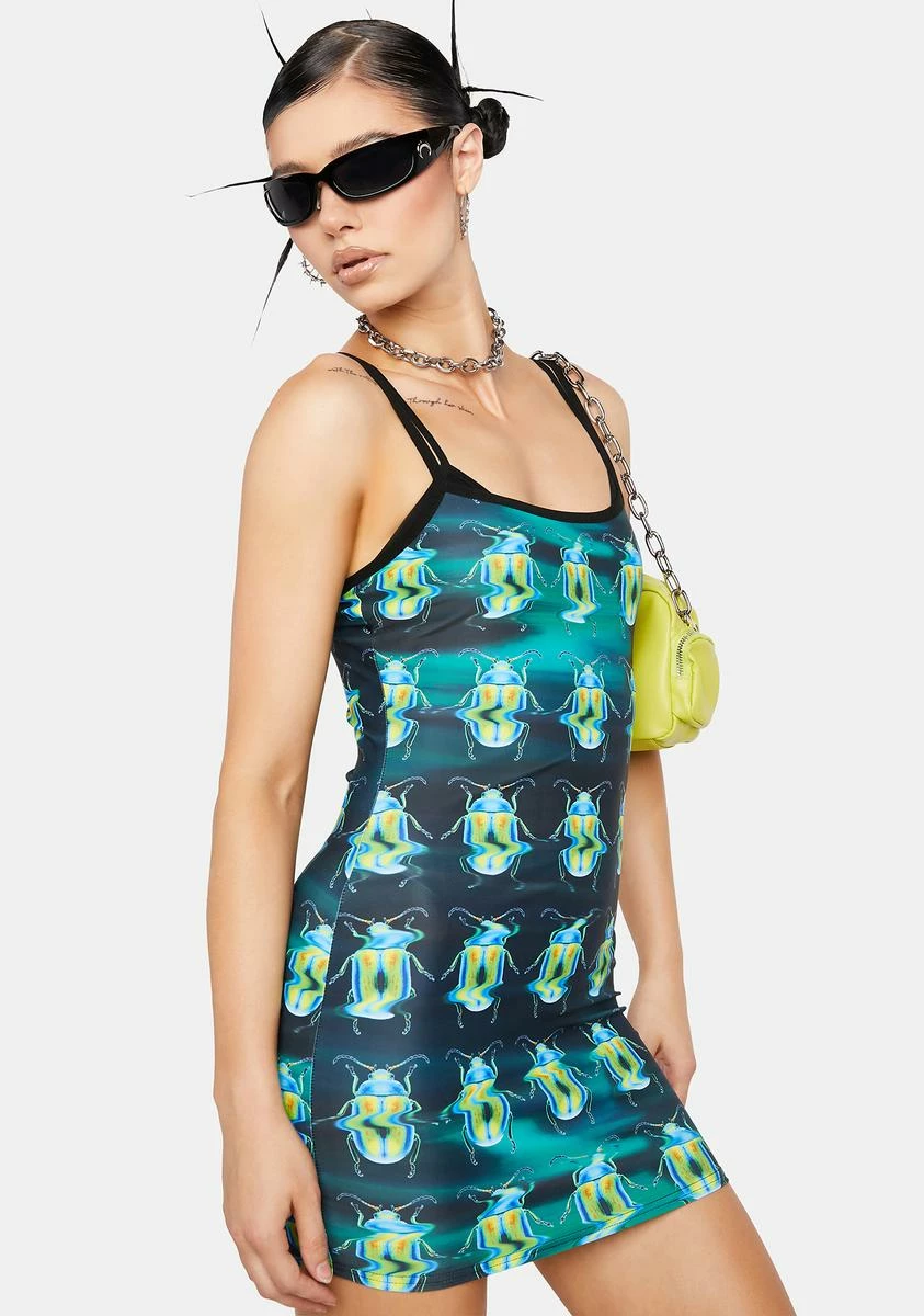 X_Oh Yes Creature Feature Mini Dress - Image 2