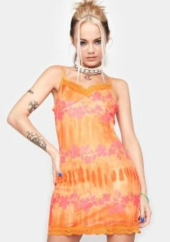 X_ Half Heart Tide Pool Trip Mini Dress