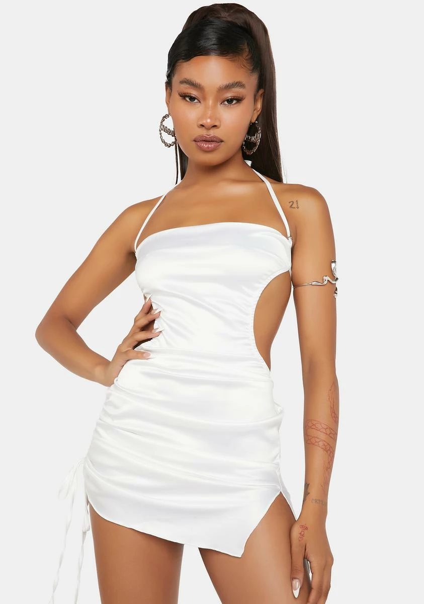 X_New Pink Center Of Attention Mini Dress