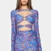 Ivy Berlin Lava Girl Cut-Out Dress