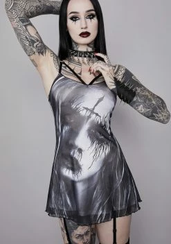 Widow Evil Summoning Mesh Dress