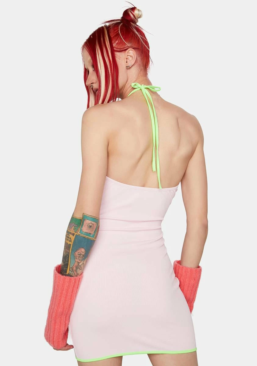 X_ Half Heart Meet Me At The Boardwalk Mini Dress - Image 4