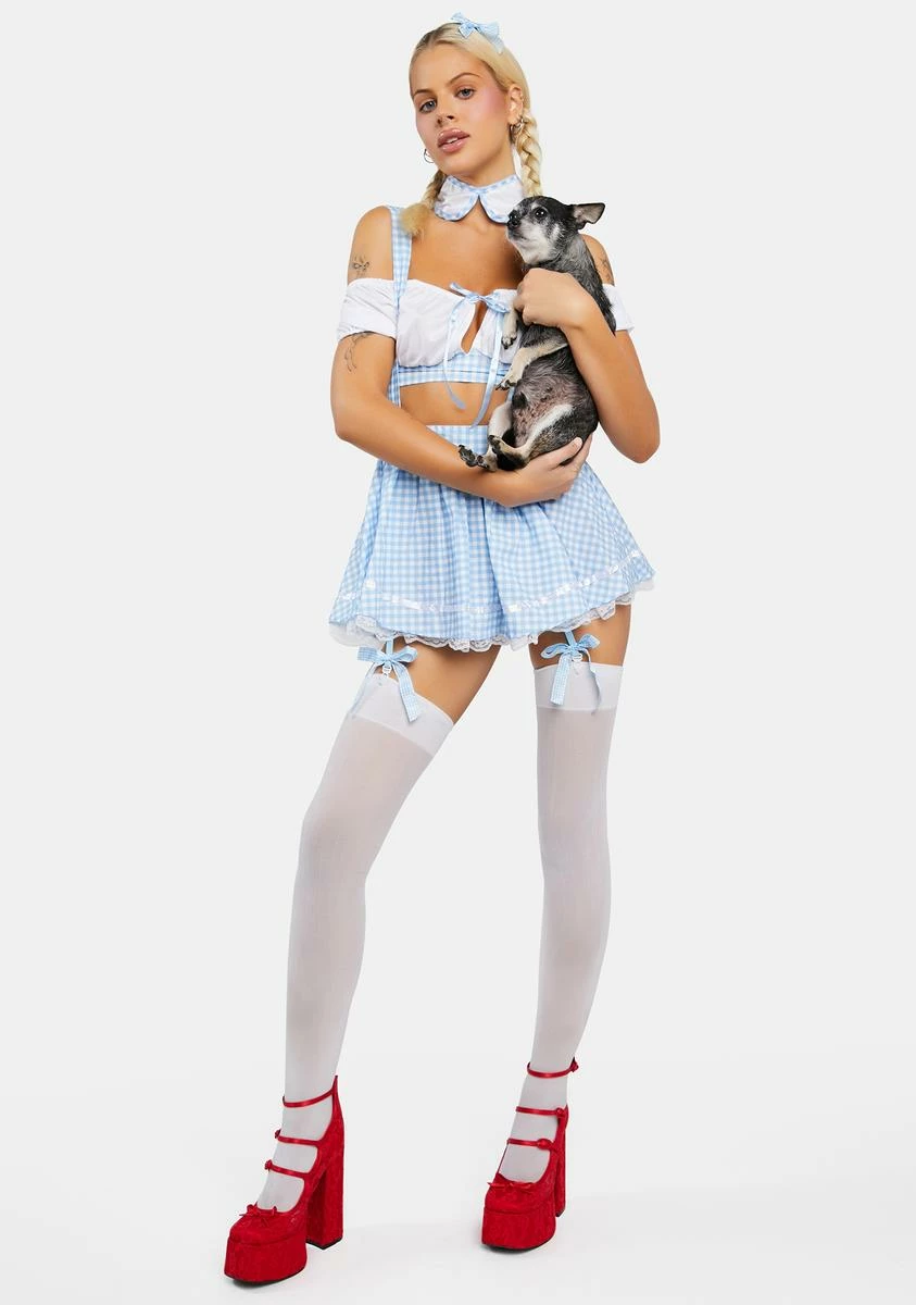 X_Leg Avenue Ruby Slipper Sweetie Costume Set - Image 3