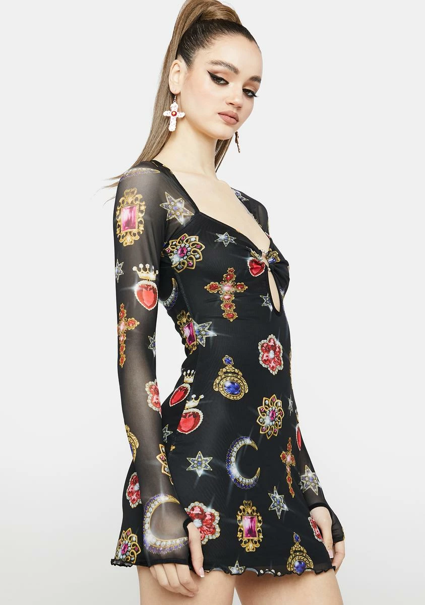 HOROSCOPEZ You're A Gem Mini Dress - Image 2