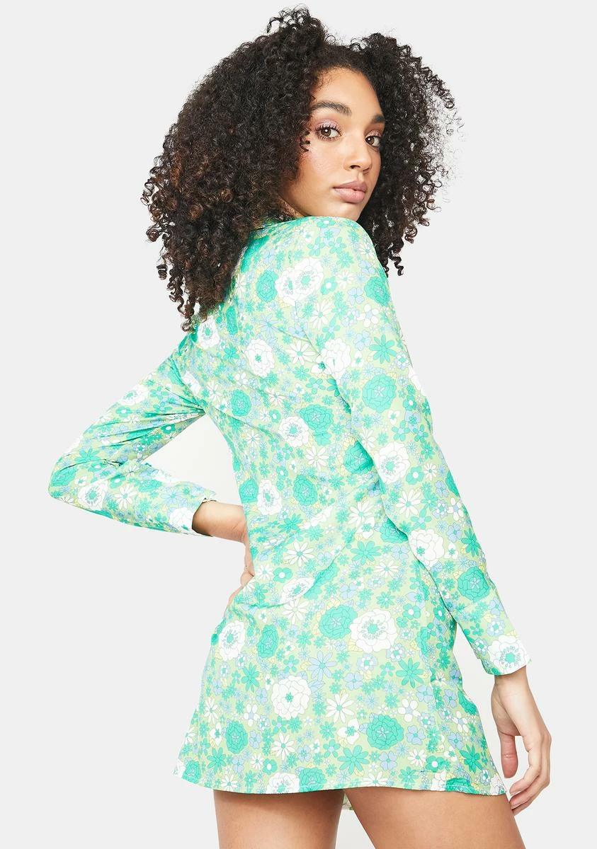 X_Love & Harmony Isle She's Everywhere Floral Mini Dress - Image 4