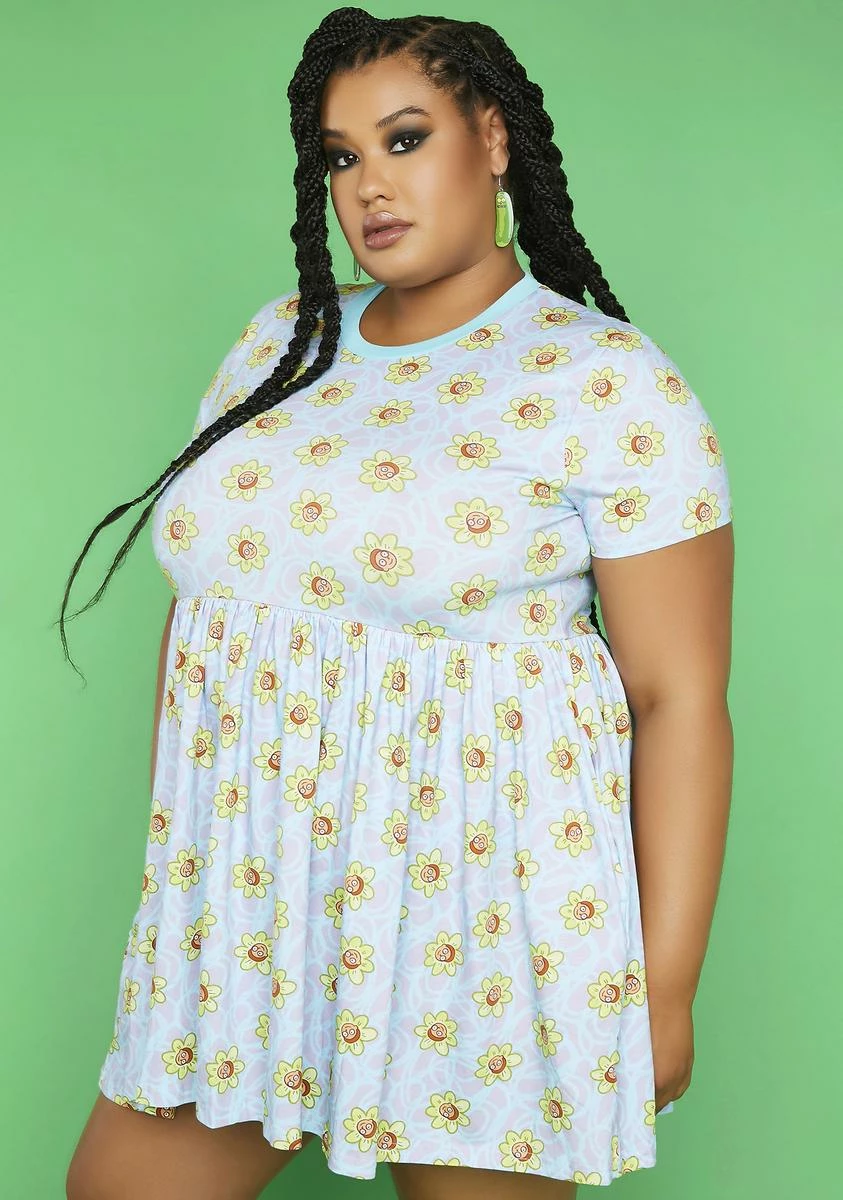 Dolls Kill X Rick And Morty Plus Show Me The Morty Babydoll Dress - Image 2