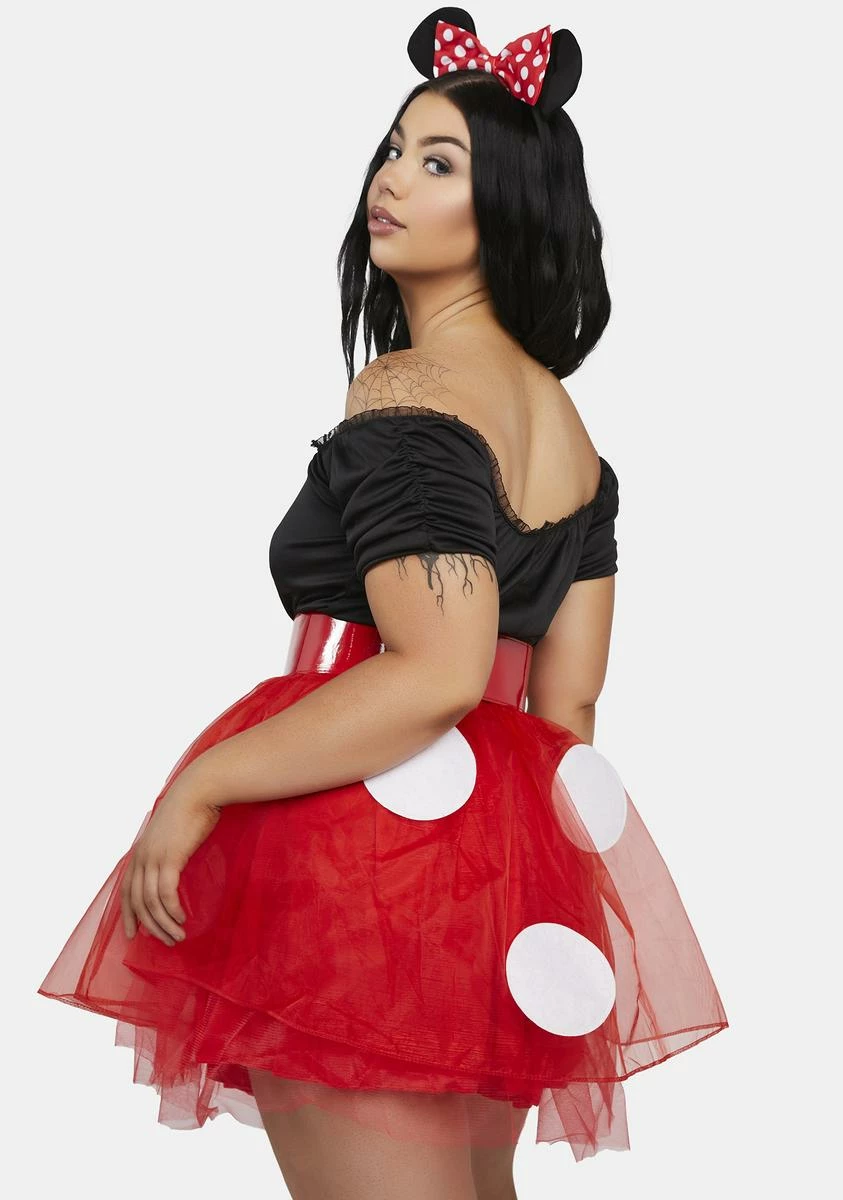 X_Party King Plus Coquette Mouse Costume Set - Image 4