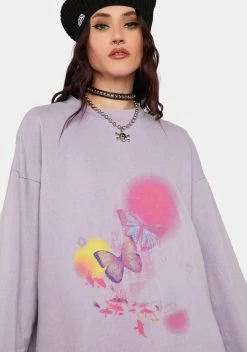 Daisy Street Butterfly Sweater Dress