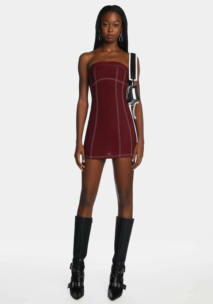 Motel Baladis Mini Dress - Image 2