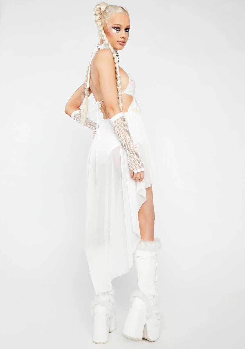 Club Exx Heavenly Playa Dreamin' Butterfly Dress - Image 3