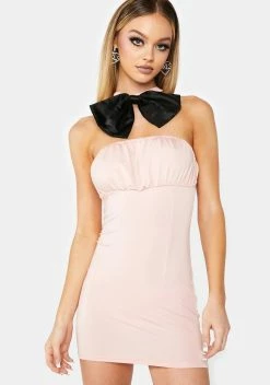 X_ Half Heart Baby Be Nice To Me Mini Dress