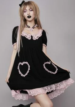 Widow Not In Love Babydoll Dress